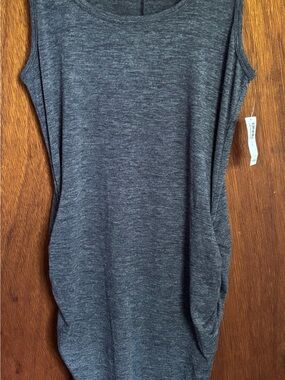 Old Navy Sleeveless Charcoal Gray Women's Tank Dress